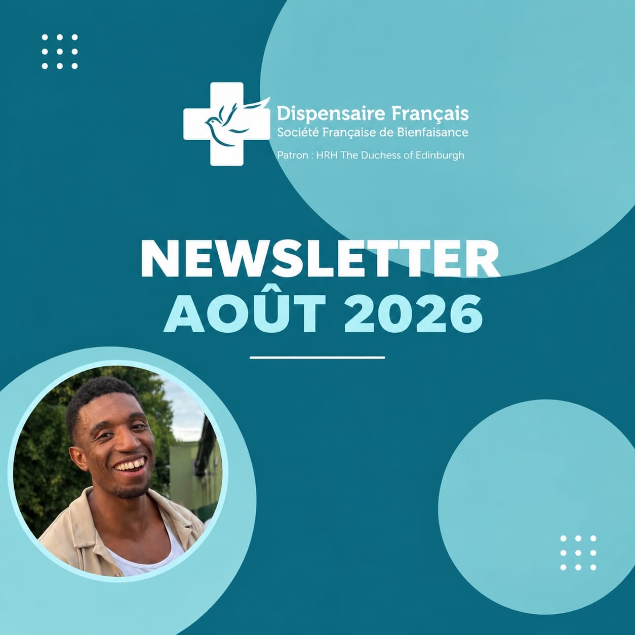 Les News du Dispensaire Français - Dylan Matar - Août 2026