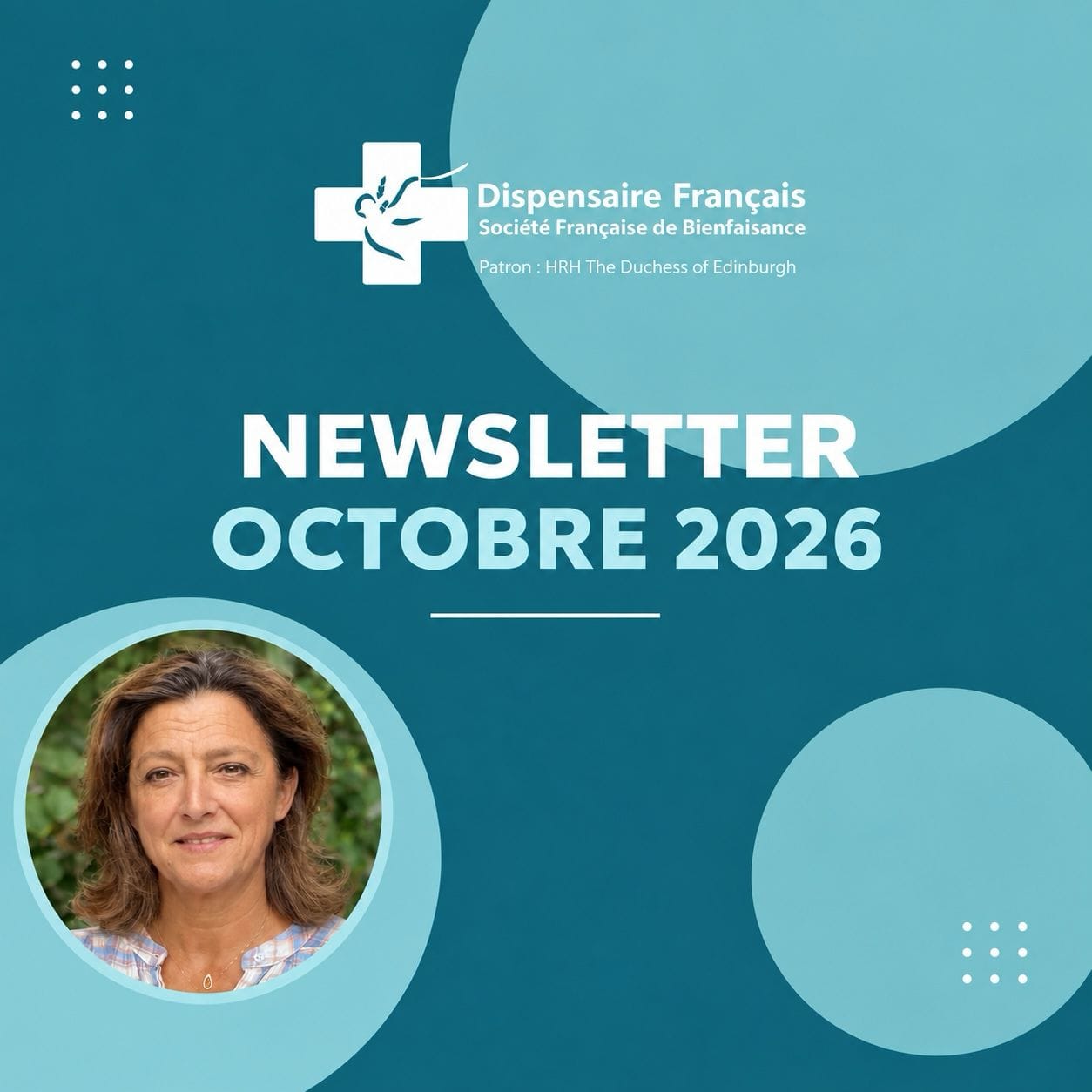 Les News du Dispensaire Français - Elisabeth Chermette - Oct. 2026